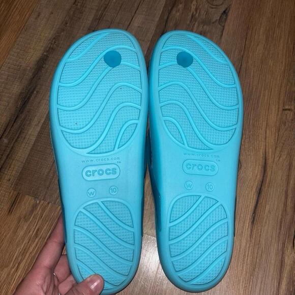 Crocs Flip Flop Sandals Size 10 - Picture 3 of 6